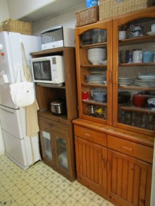 クリナップ　ラクエラでカフェ風キッチンに